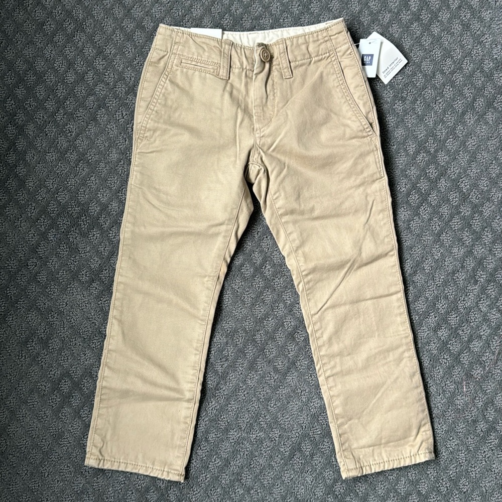 NWT boys uniform lived-in khaki